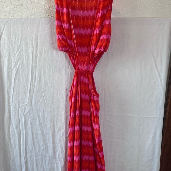 Show Me Your Mumu Maizy Cut Out Dress Orange
Pink Maxi Knit Size M - Picture 6 of 8